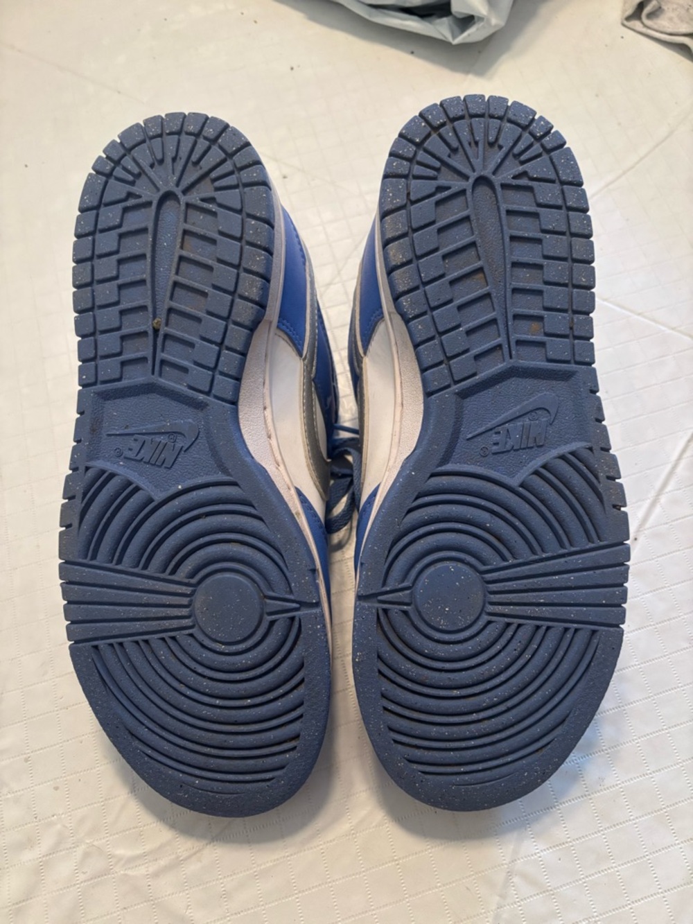 Nike Kids Blue and White Sneaker Shoes